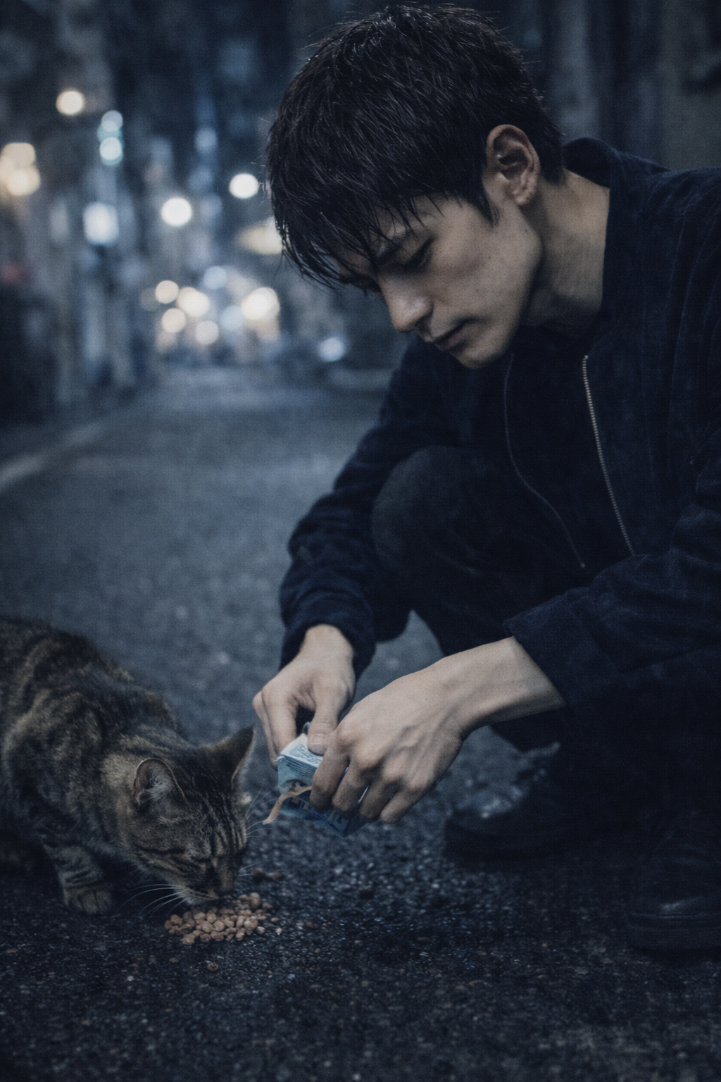 After everyone went home